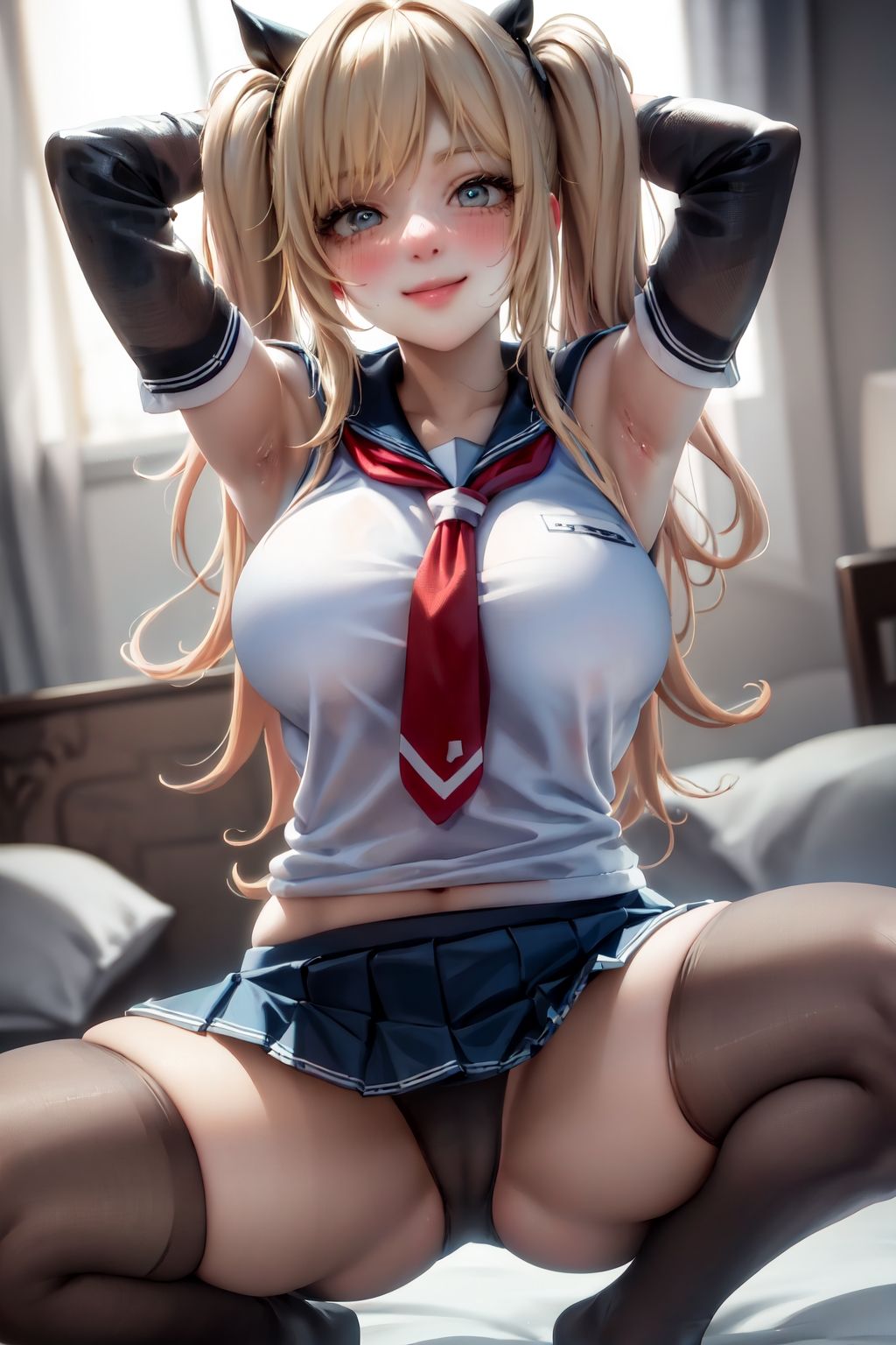 サンプル画像1:金髪巨乳J○(幸せグレープフルーツ) [d_274911]