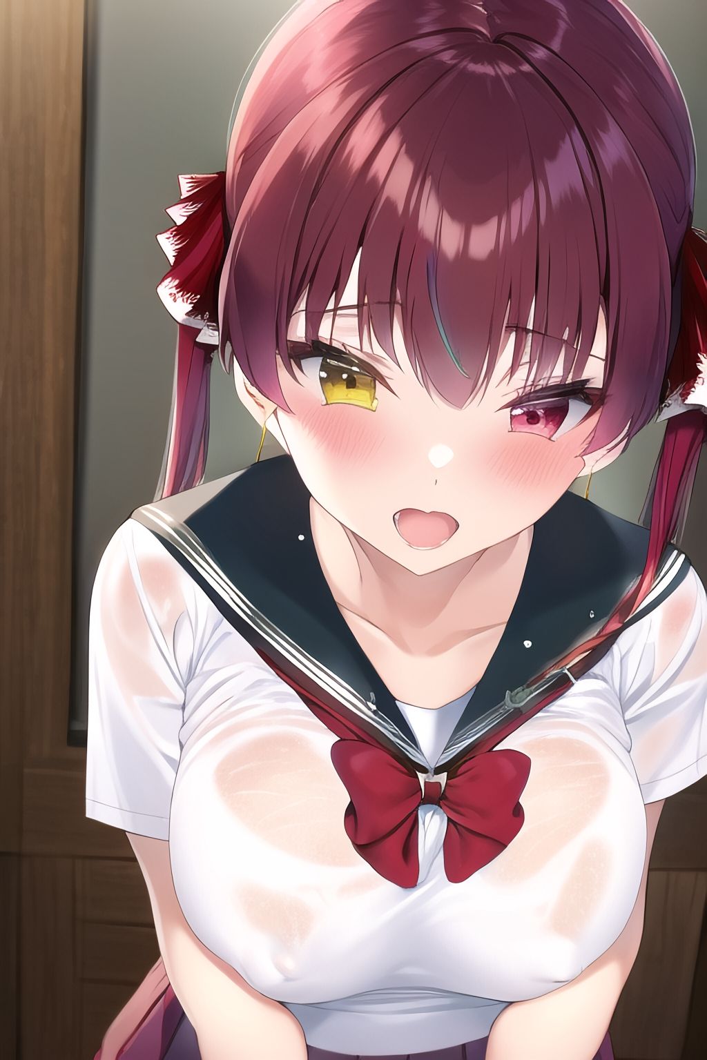 サンプル画像2:ホ〇ライブ宝鐘マ〇ンおっぱいパイズリCG集(reddd) [d_274935]