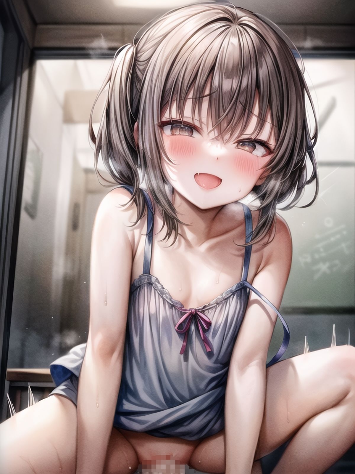 サンプル画像4:教え子と人生終了覚悟で中出しSEX(さくら聖店) [d_274950]