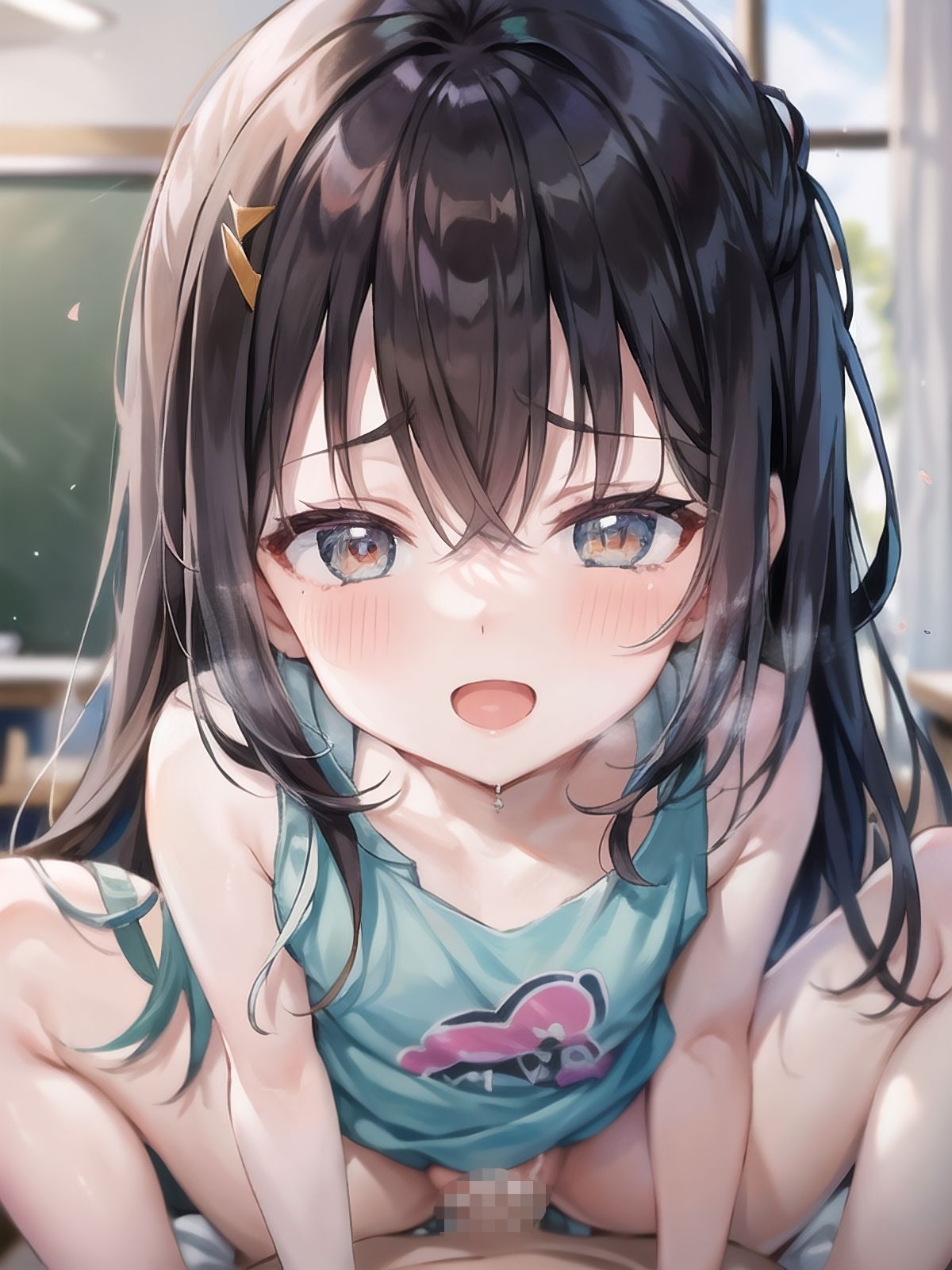 教え子と人生終了覚悟で中出しSEX