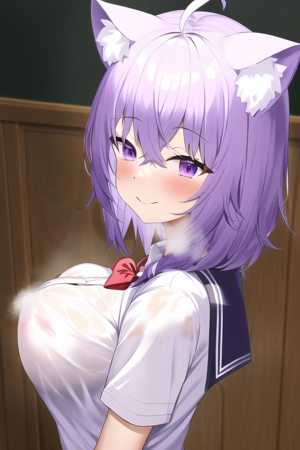 サンプル画像3:ホ〇ライブ猫又お〇ゆおっぱいパイズリCG集(reddd) [d_274964]