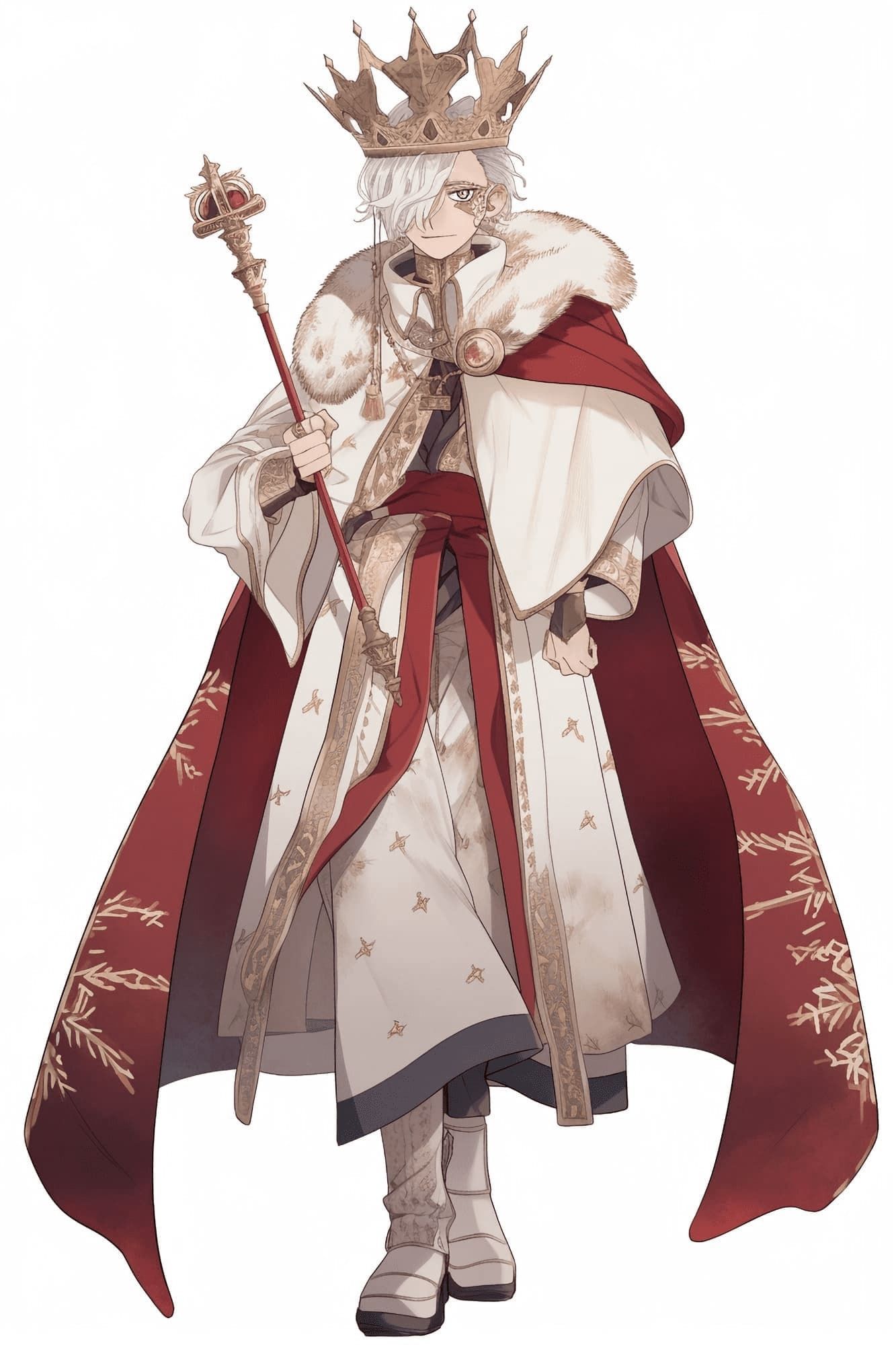 サンプル画像5:【男キャラ全身立ち絵ジョブ別4】著作権フリーの高解像度素材（100枚）(Game Material Store) [d_275043]