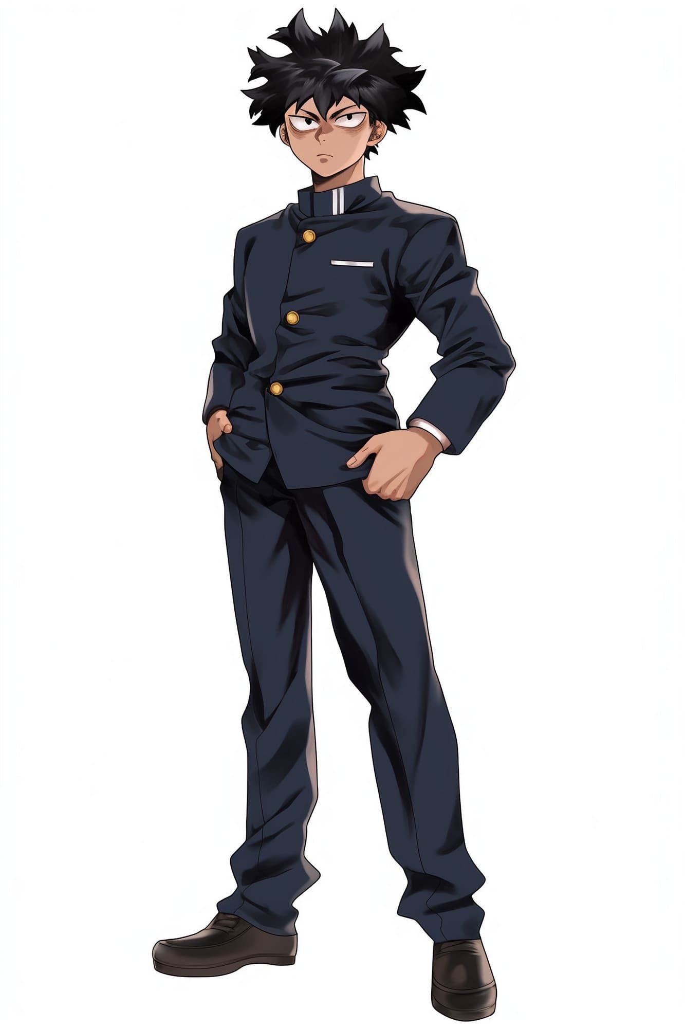 サンプル画像5:【男キャラ全身立ち絵ジョブ別5】著作権フリーの高解像度素材（100枚）(Game Material Store) [d_275076]