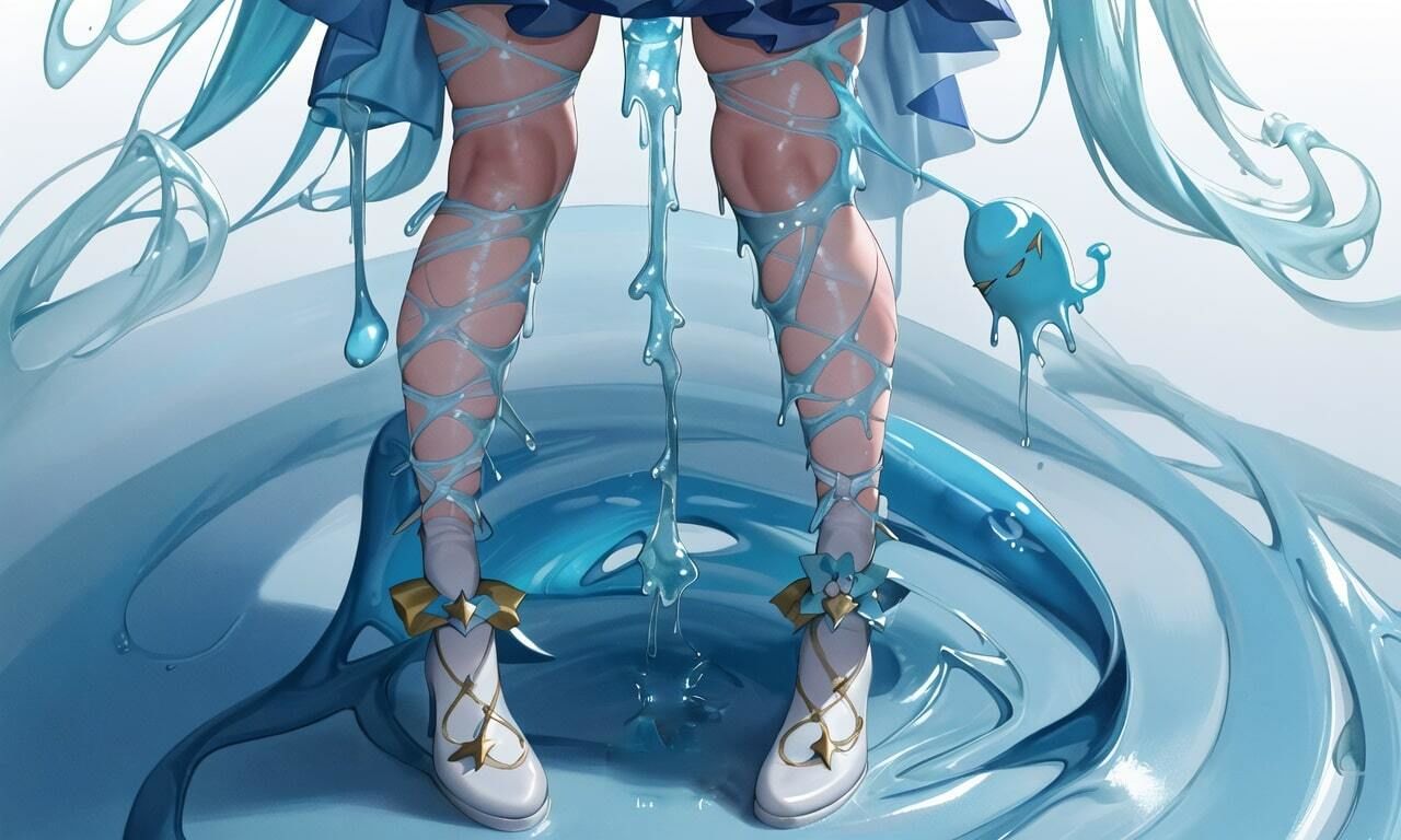 サンプル画像2:スライム産みの少女 〜私の中でスライムが住み始めました〜(性癖ドリンクバー) [d_275097]