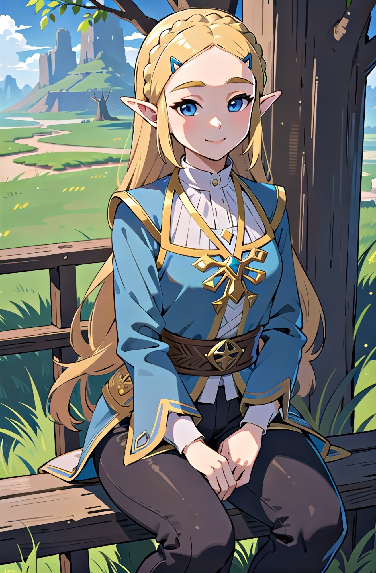 サンプル画像1:金髪お姫様とラブラブセックス(NAI本舗) [d_275152]