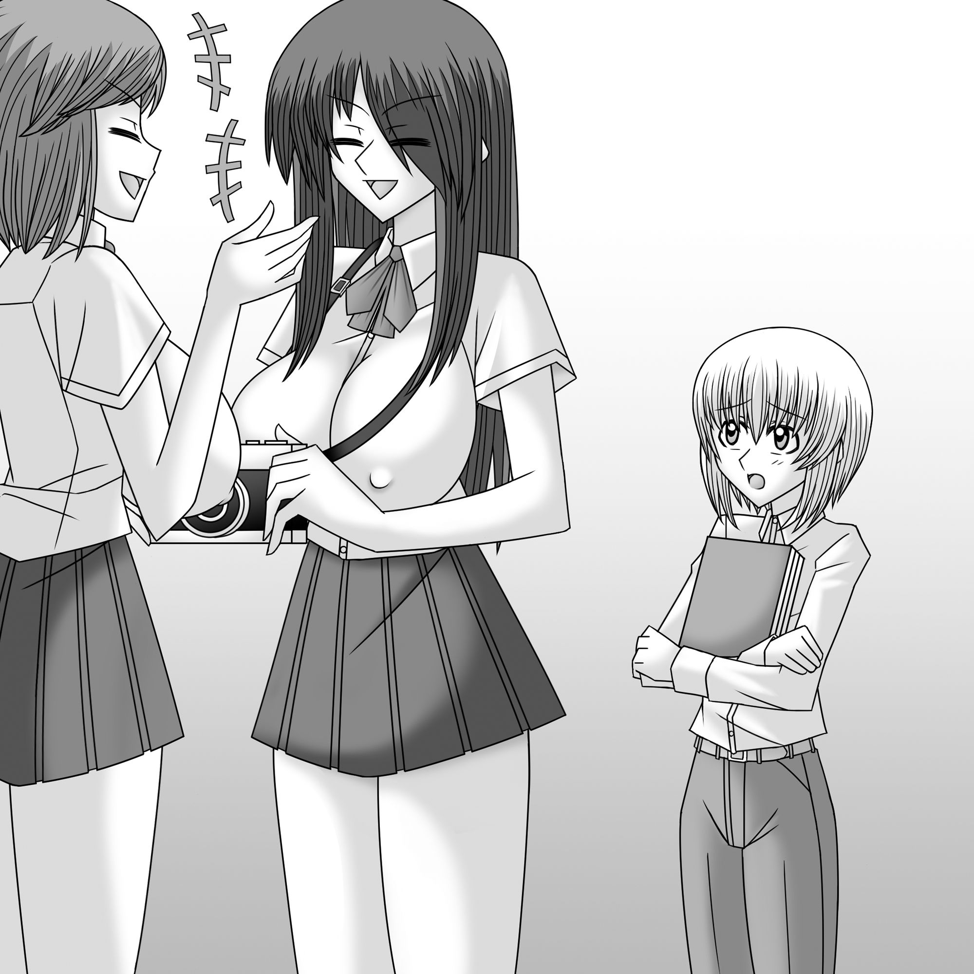 共学化したばかりで女子ばっかりの学校に転校したボクは性的にイジメられる-ミカ編-