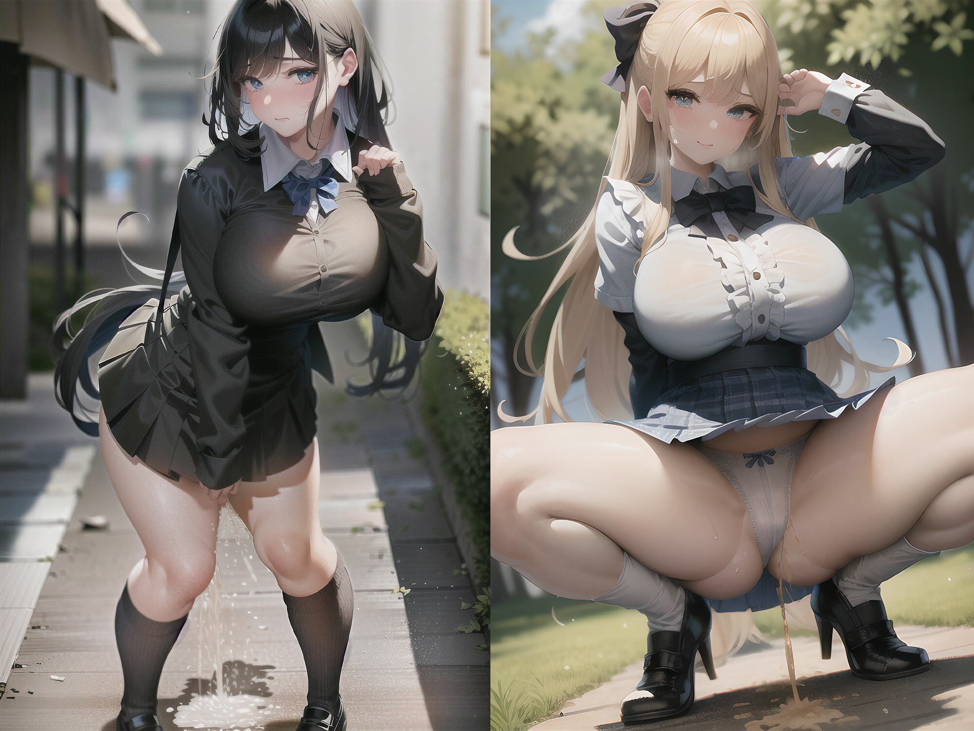 サンプル画像3:おしっこJK図鑑2(引きこもりんご) [d_275646]