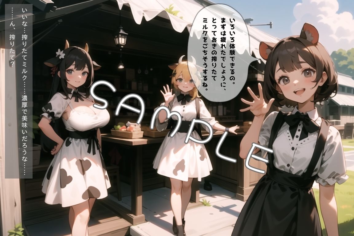 サンプル画像3:スウィート牧場 特濃体験実施中！(ももくまばなな) [d_275685]