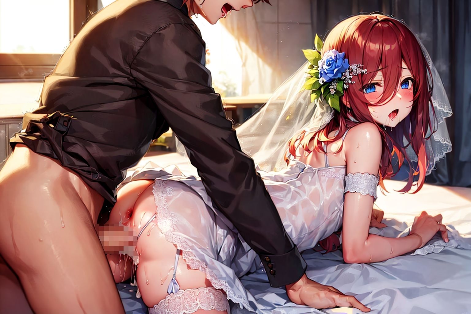 サンプル画像3:花嫁の事情(dokodokodon) [d_275694]