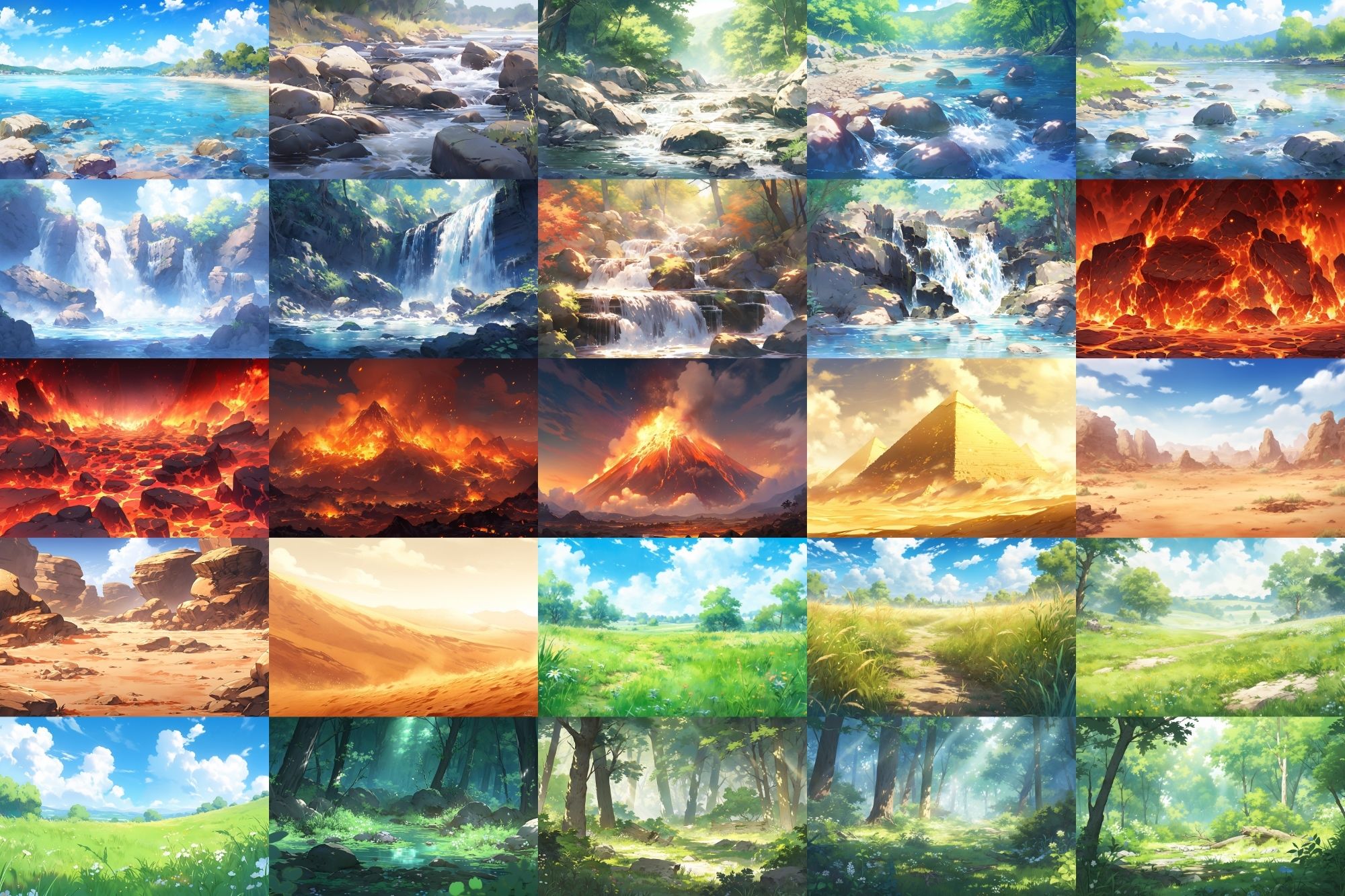 サンプル画像1:【繊細で芸術的な自然系背景】著作権フリーの高解像度画像（100枚）(Game Material Store) [d_275727]