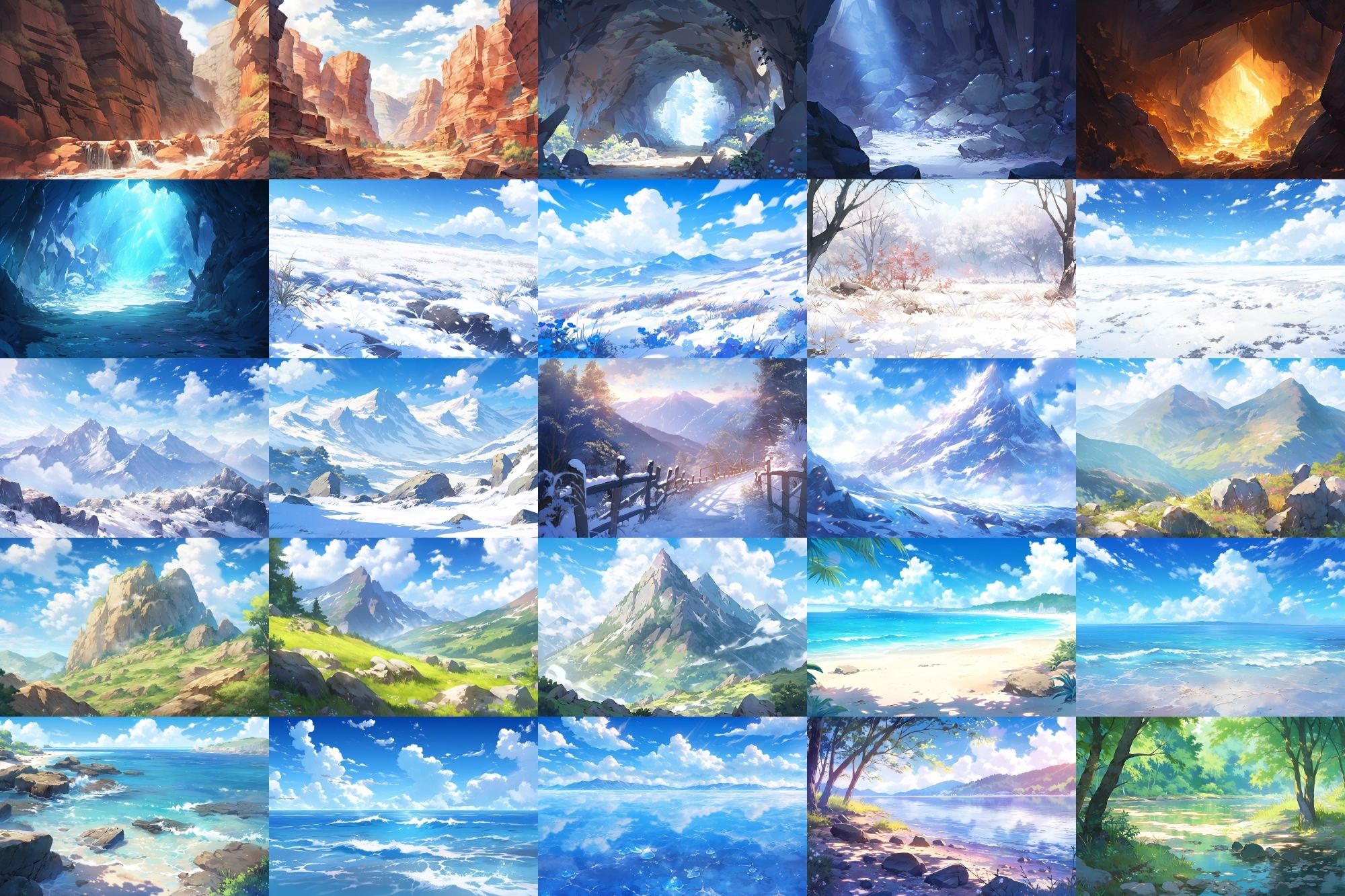 サンプル画像2:【繊細で芸術的な自然系背景】著作権フリーの高解像度画像（100枚）(Game Material Store) [d_275727]