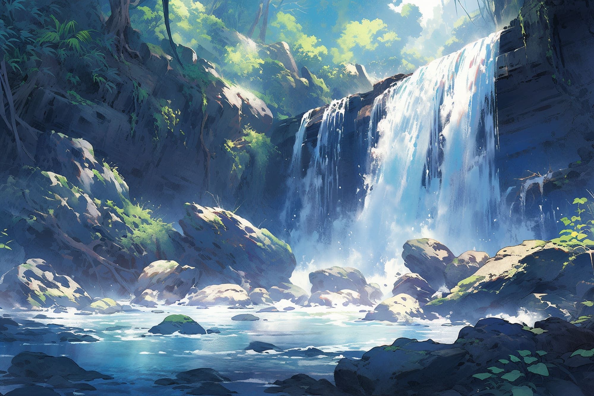 サンプル画像6:【繊細で芸術的な自然系背景】著作権フリーの高解像度画像（100枚）(Game Material Store) [d_275727]