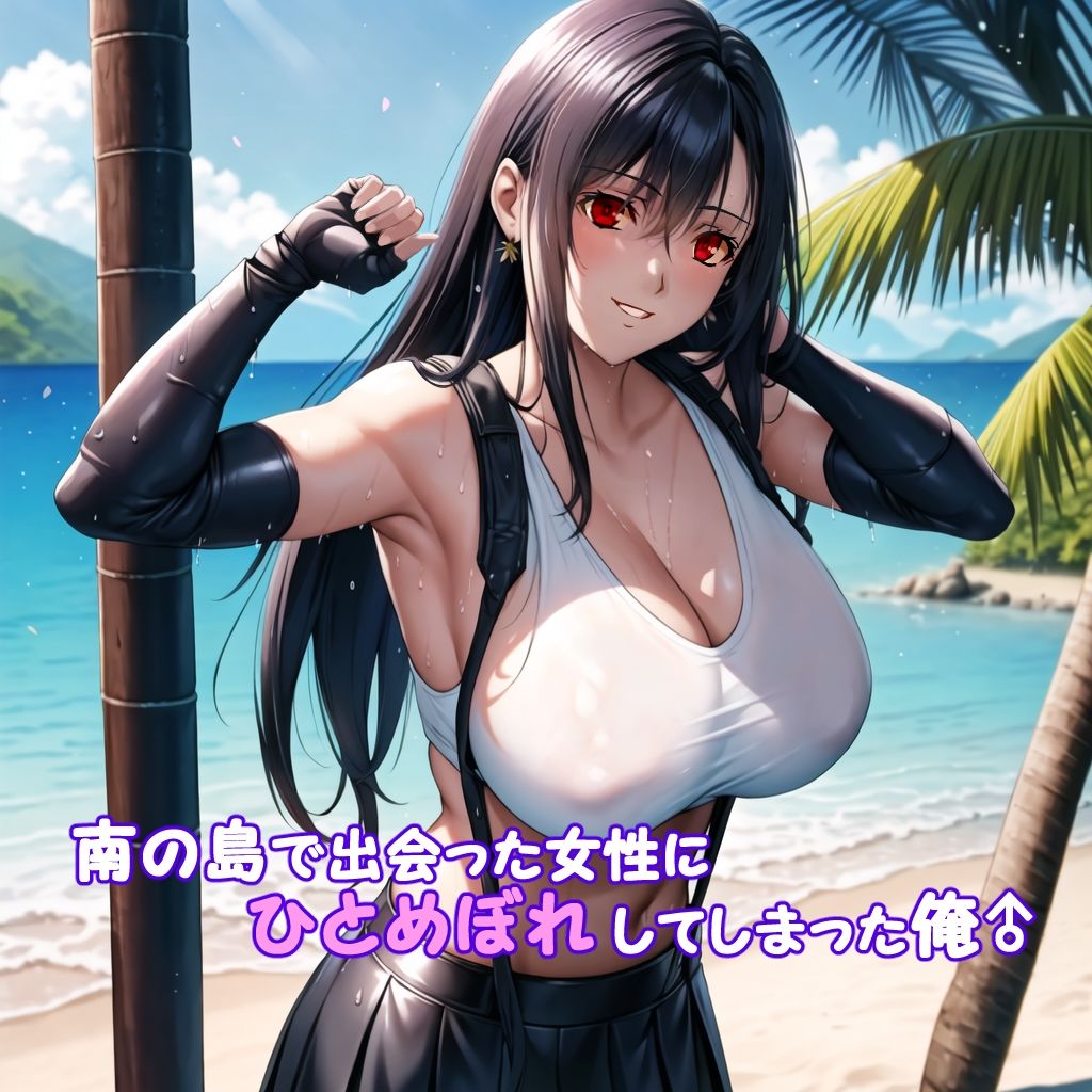 サンプル画像2:南国の島でティ〇ァと濃厚接触 音声付き動画版(P・ボックス) [d_275857]