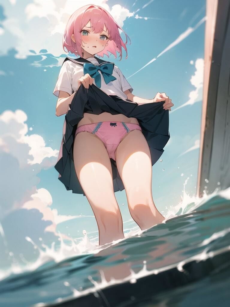 サンプル画像1:お願いされたらパンツを見せなくてはいけない学園(バニラピノ) [d_275923]