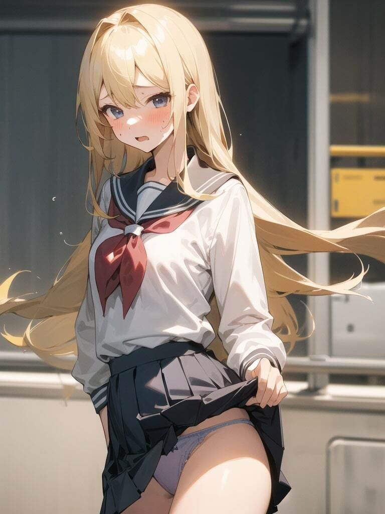 サンプル画像4:お願いされたらパンツを見せなくてはいけない学園(バニラピノ) [d_275923]