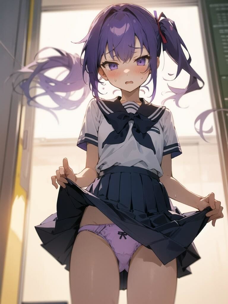 お願いされたらパンツを見せなくてはいけない学園