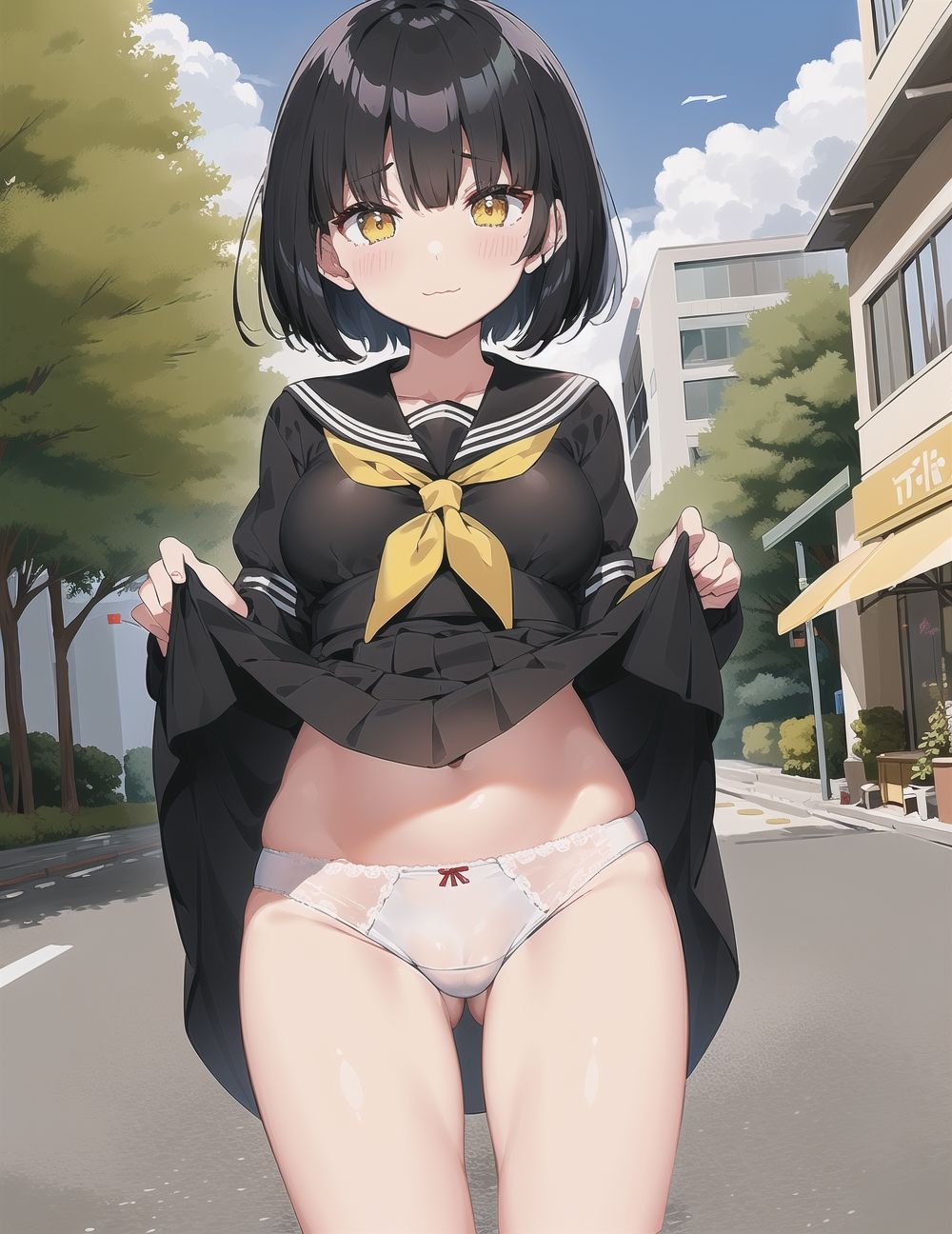 サンプル画像1:露出少女CG集(あいはソフト) [d_275958]