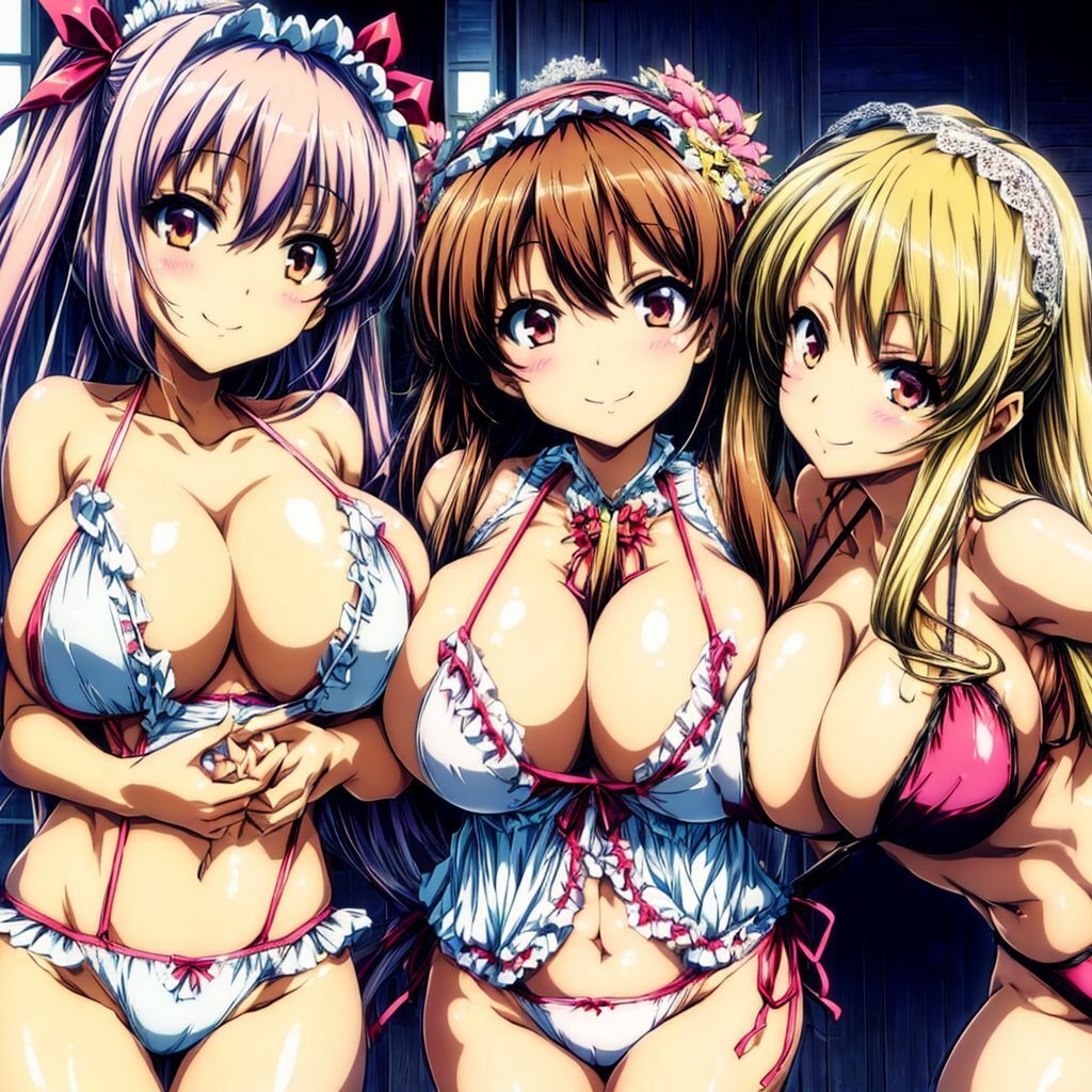 サンプル画像3:空と水着とハーレム美少女AIイラスト集※アニメ(AIイラスト冒険者) [d_276005]