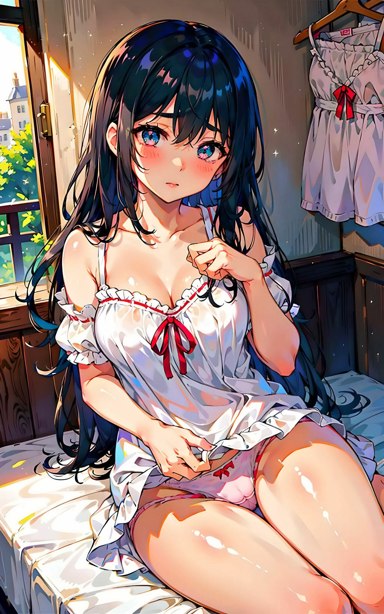 サンプル画像1:男はどんな時でもパンツが見たい （パンツ見放題）(まいくろんみるきぃ) [d_276008]