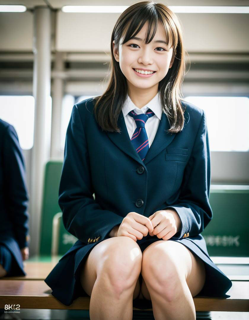 サンプル画像2:j〇えちえち通学 vol.1(J〇 AI事務所) [d_276062]