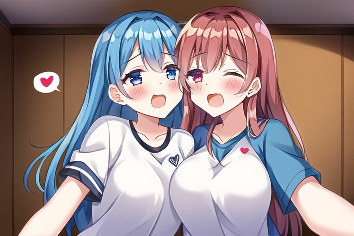 サンプル画像5:女二人で共同百合生活(催●スマホの淫魔) [d_276070]