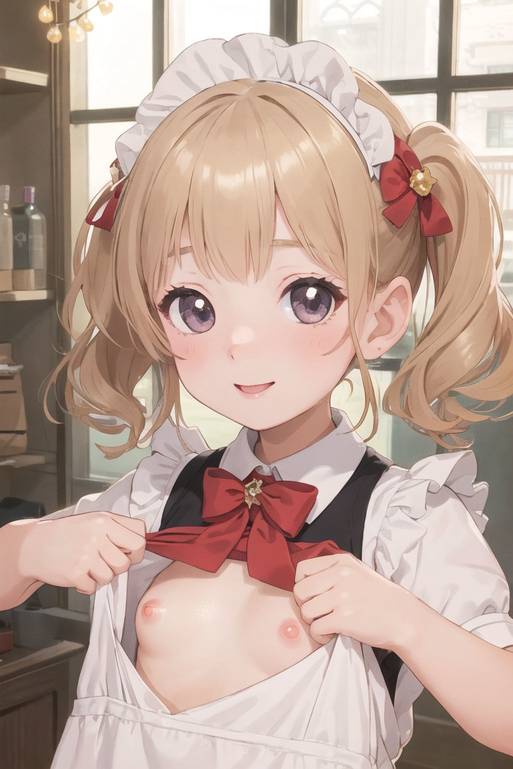 サンプル画像1:失恋した僕を慰めてくれるメイドたち(ジャングルジム) [d_276084]