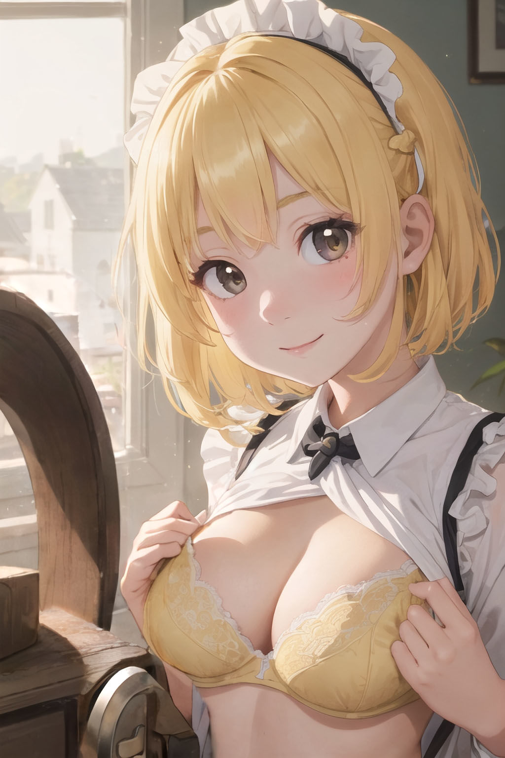 サンプル画像4:失恋した僕を慰めてくれるメイドたち(ジャングルジム) [d_276084]