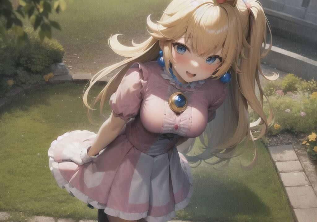 サンプル画像1:スーパービッチプリンセス キノコ姫のキノコ狩り(新井愛) [d_276182]