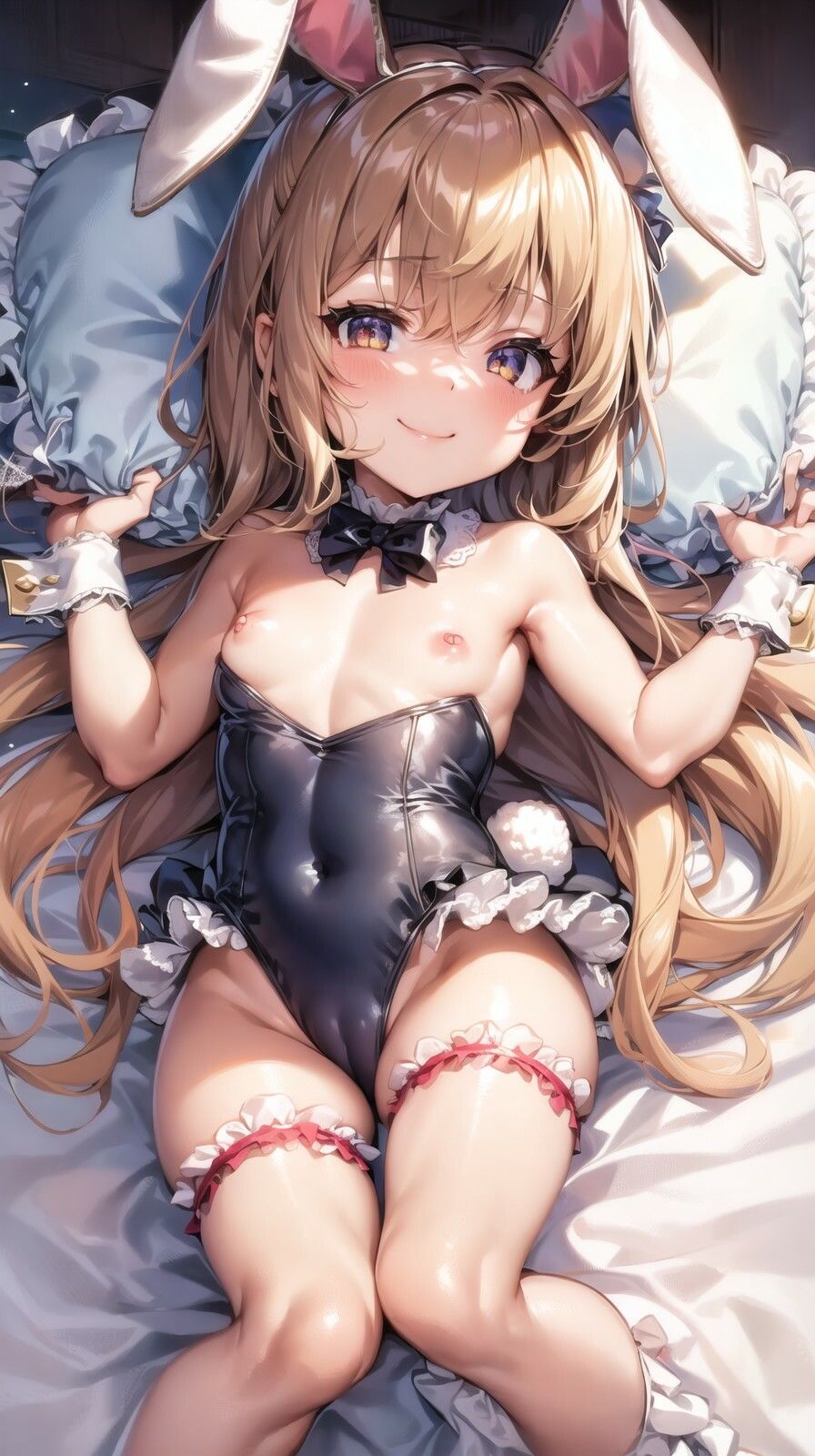 サンプル画像3:ロリバニーはーれむマンション 〜今日はどの娘の部屋に行く？〜［AI生成200枚以上］(AI絵工房) [d_276268]