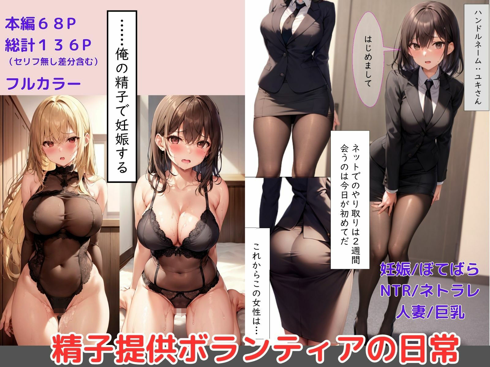 サンプル画像1:精子提供ボランティアの日常(おけつこーぎー) [d_276278]