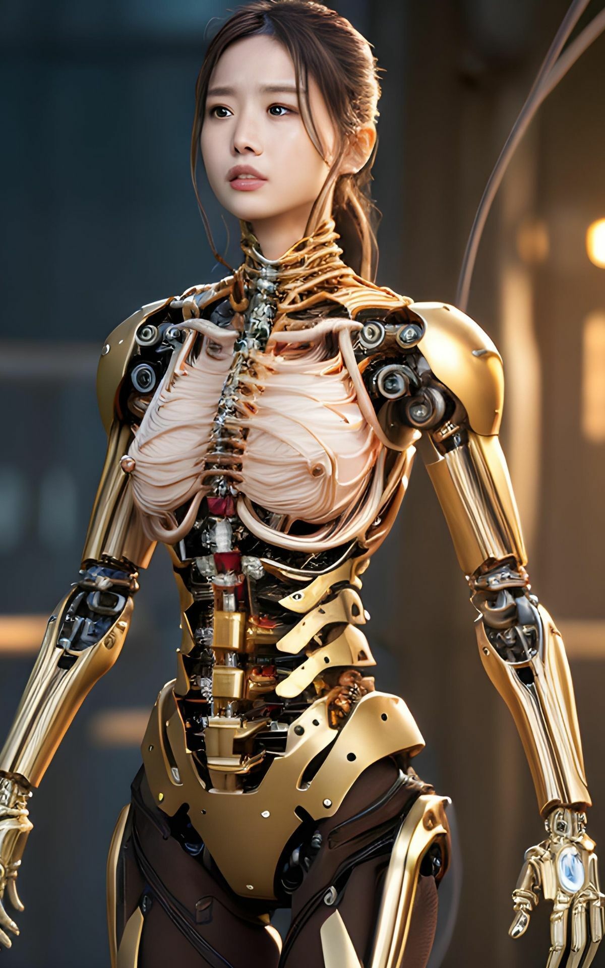 サンプル画像1:「ロボットすぎる女の子たち」AICG集(性癖錬成工房) [d_276332]