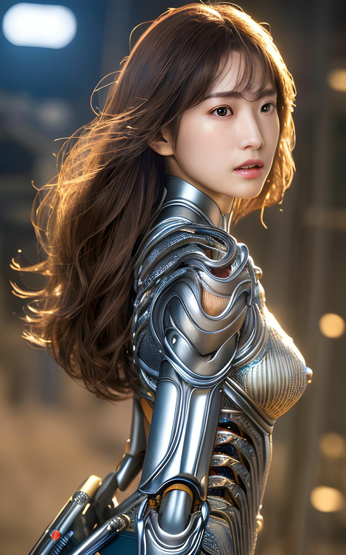 サンプル画像2:「ロボットすぎる女の子たち」AICG集(性癖錬成工房) [d_276332]