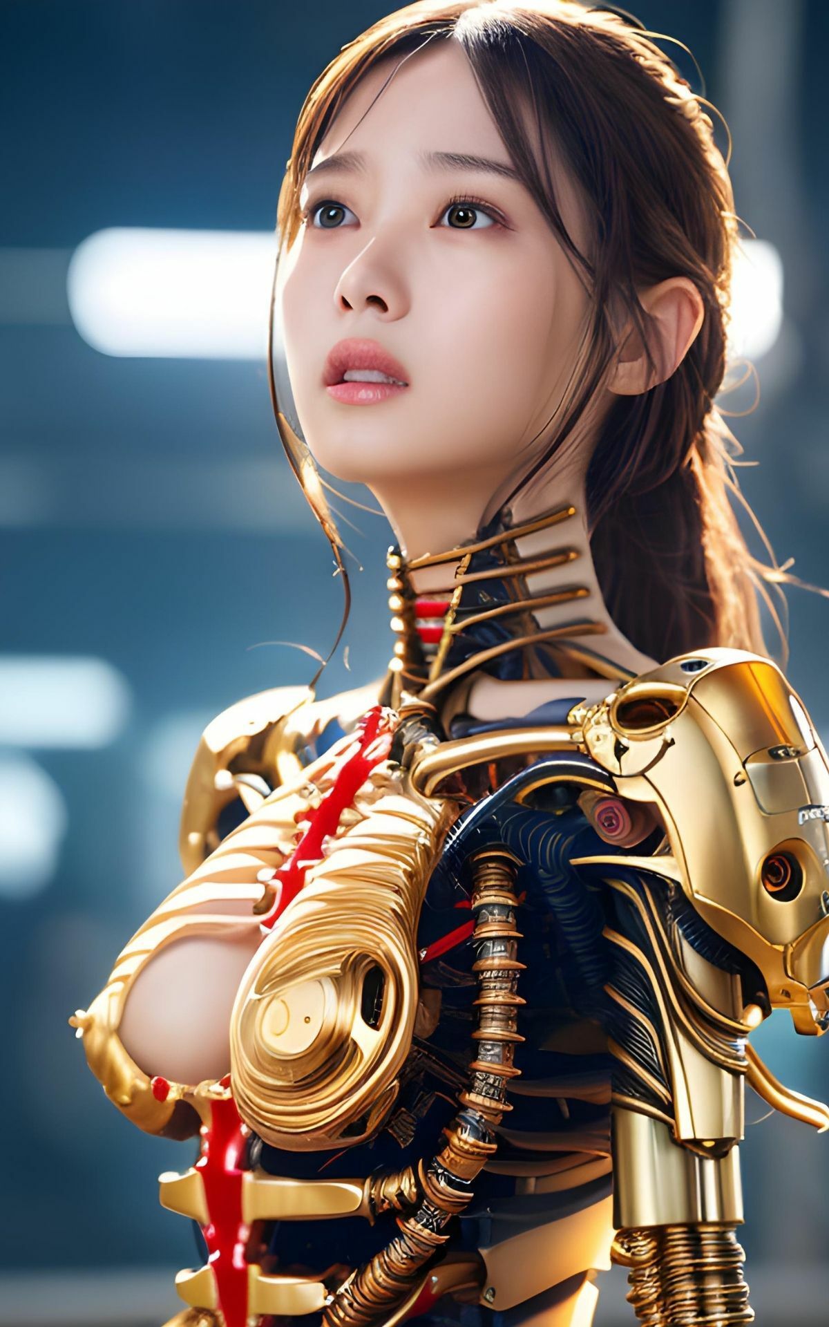 サンプル画像5:「ロボットすぎる女の子たち」AICG集(性癖錬成工房) [d_276332]