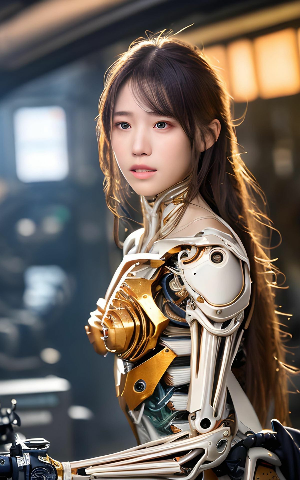 サンプル画像6:「ロボットすぎる女の子たち」AICG集(性癖錬成工房) [d_276332]