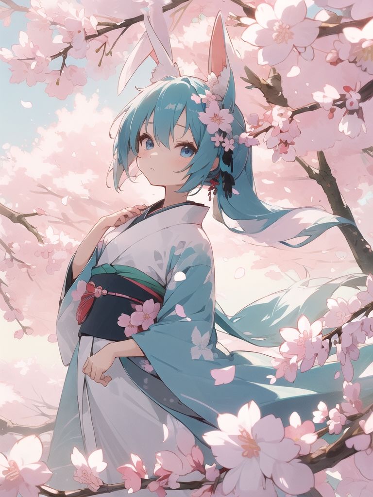 サンプル画像4:初〇ミクに色々な衣装を着てもらうイラスト集(ぬくぬく) [d_276434]