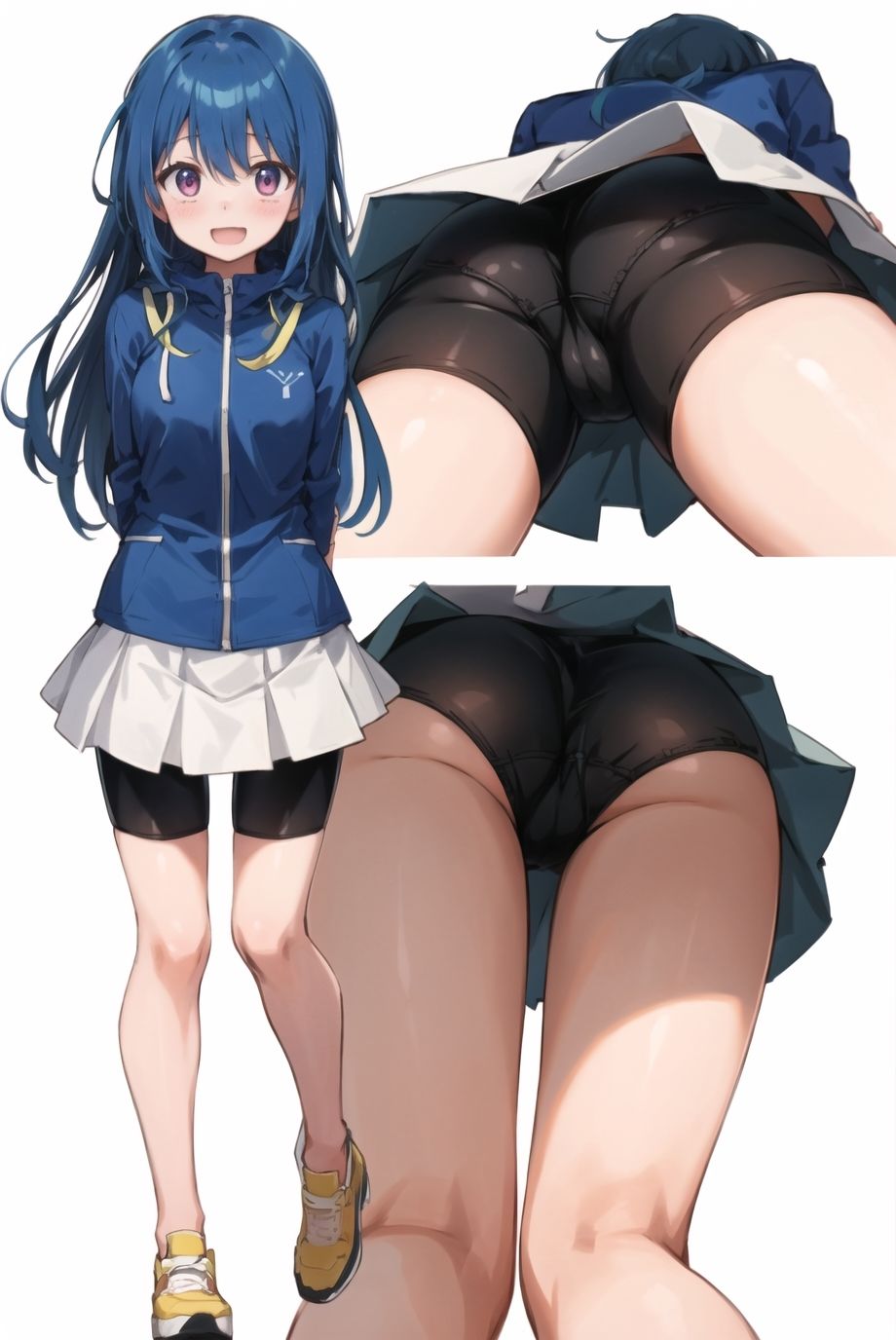 サンプル画像5:君のぱんつでホワイトアウト-スカートに潜ると雪国であった-(ことあっと展) [d_276500]