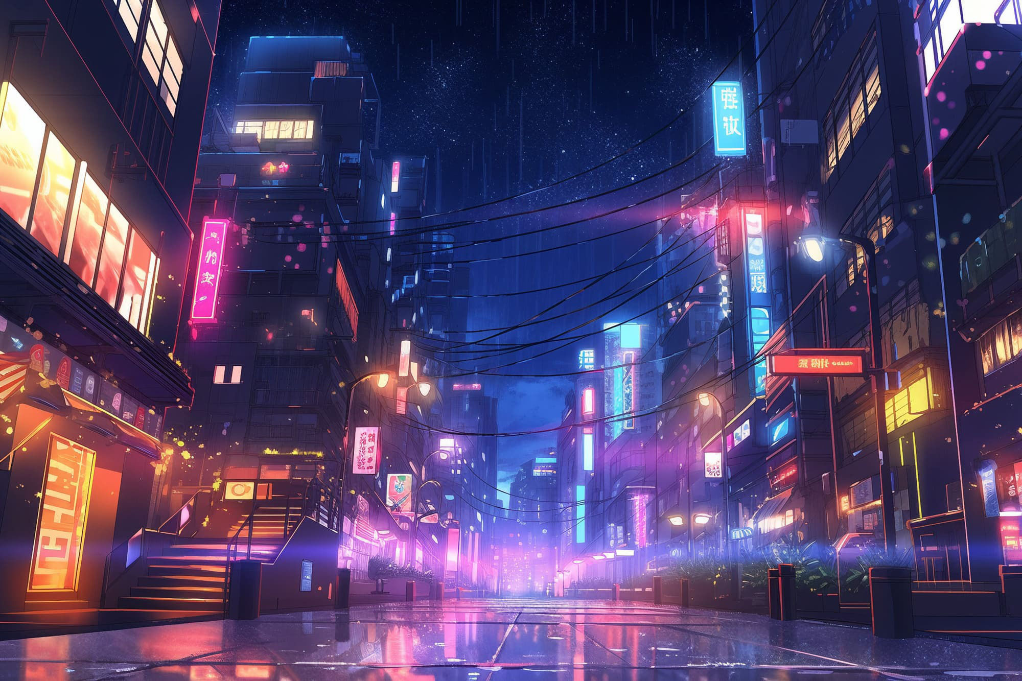 サンプル画像6:【繊細で芸術的な街や村系背景】著作権フリーの高解像度画像（100枚）(Game Material Store) [d_276625]