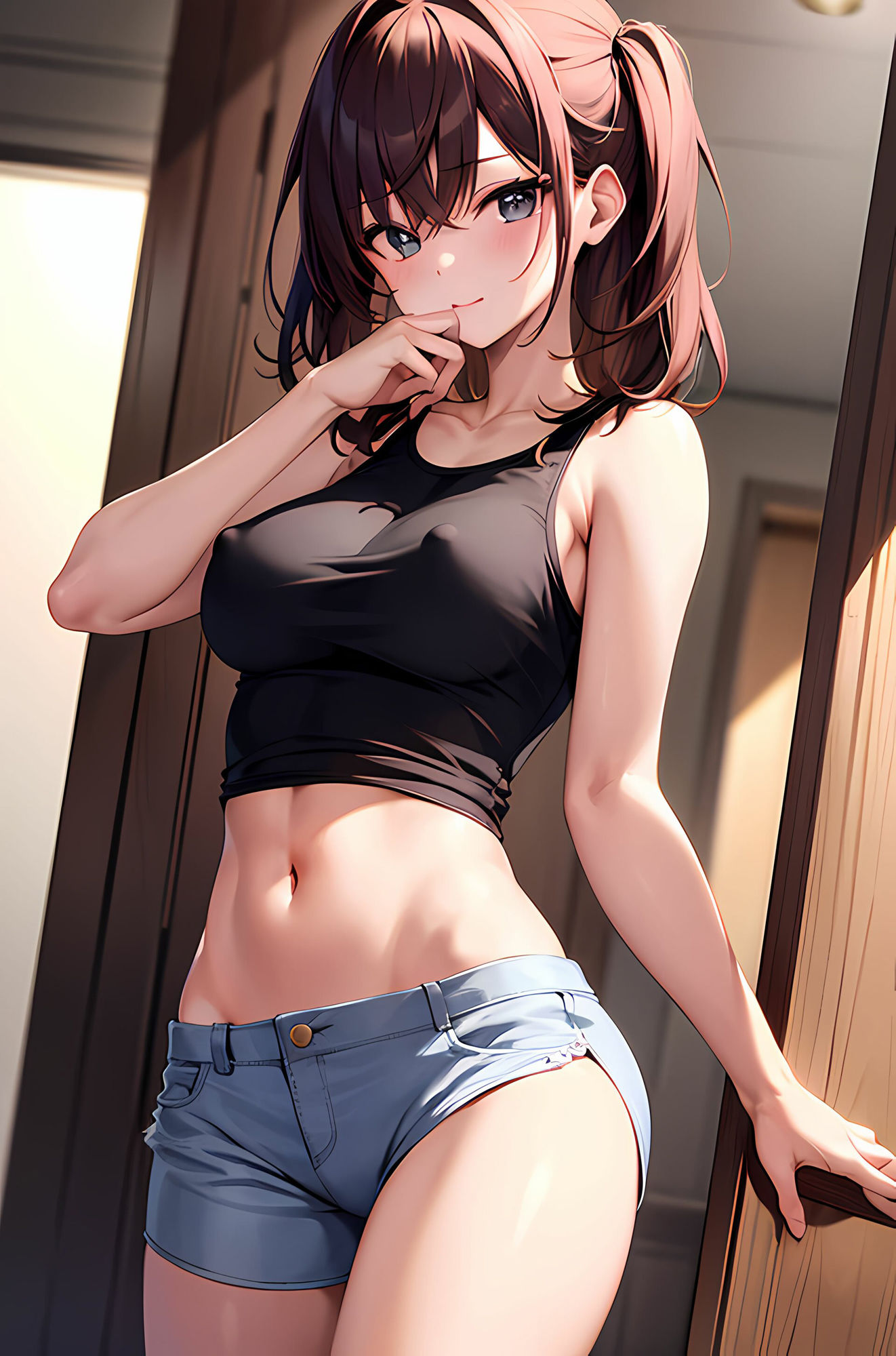 サンプル画像4:薄布の下から隆起する乳首(エロ天使商会) [d_276863]