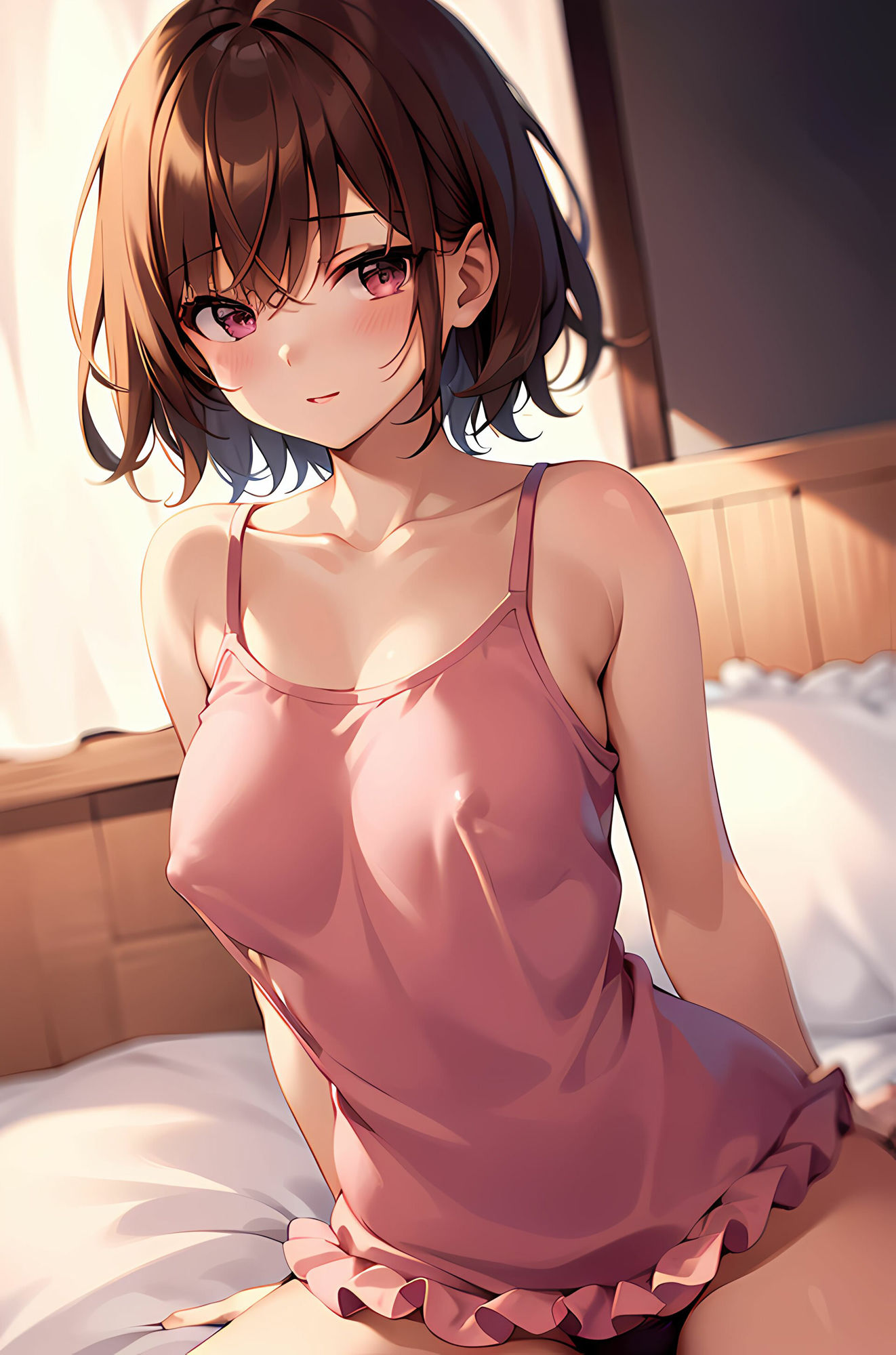 サンプル画像5:薄布の下から隆起する乳首(エロ天使商会) [d_276863]