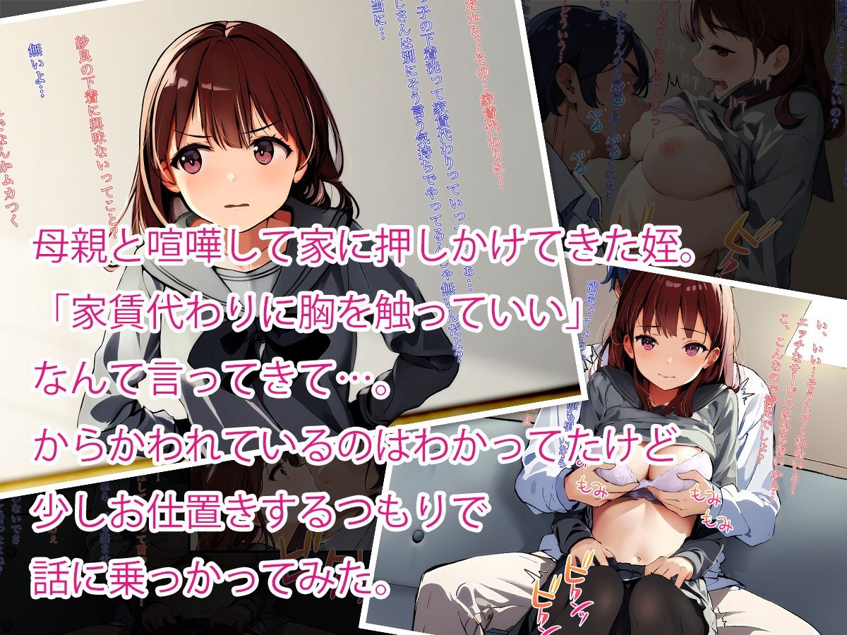 サンプル画像1:ツンツンした家出J◯（姪）が、今日もちょろ可愛い(PanTei亭) [d_276866]