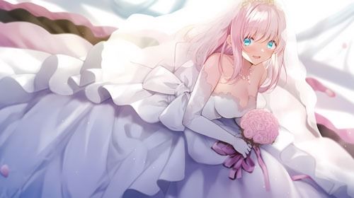 サンプル画像4:ウエディングドレス美少女セット7(Dresscco) [d_276872]