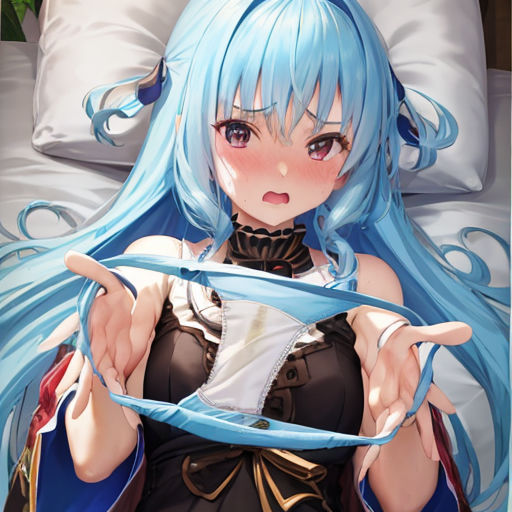 サンプル画像1:脱ぎたてパンティーのクロッチを見せてくる(エロ天使商会) [d_276873]