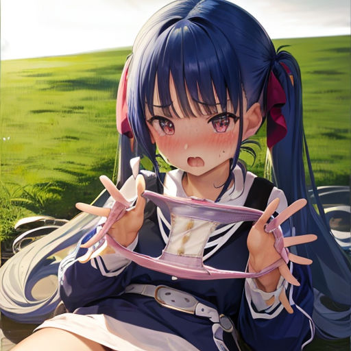 サンプル画像5:脱ぎたてパンティーのクロッチを見せてくる(エロ天使商会) [d_276873]