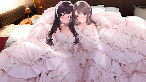 サンプル画像2:ウエディングドレス美少女DUET 2(Dresscco) [d_276877]