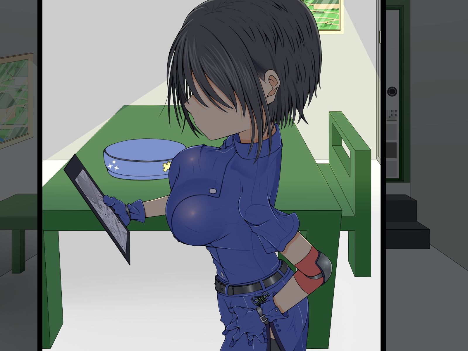 サンプル画像3:仮眠大敵(春色の空) [d_277127]