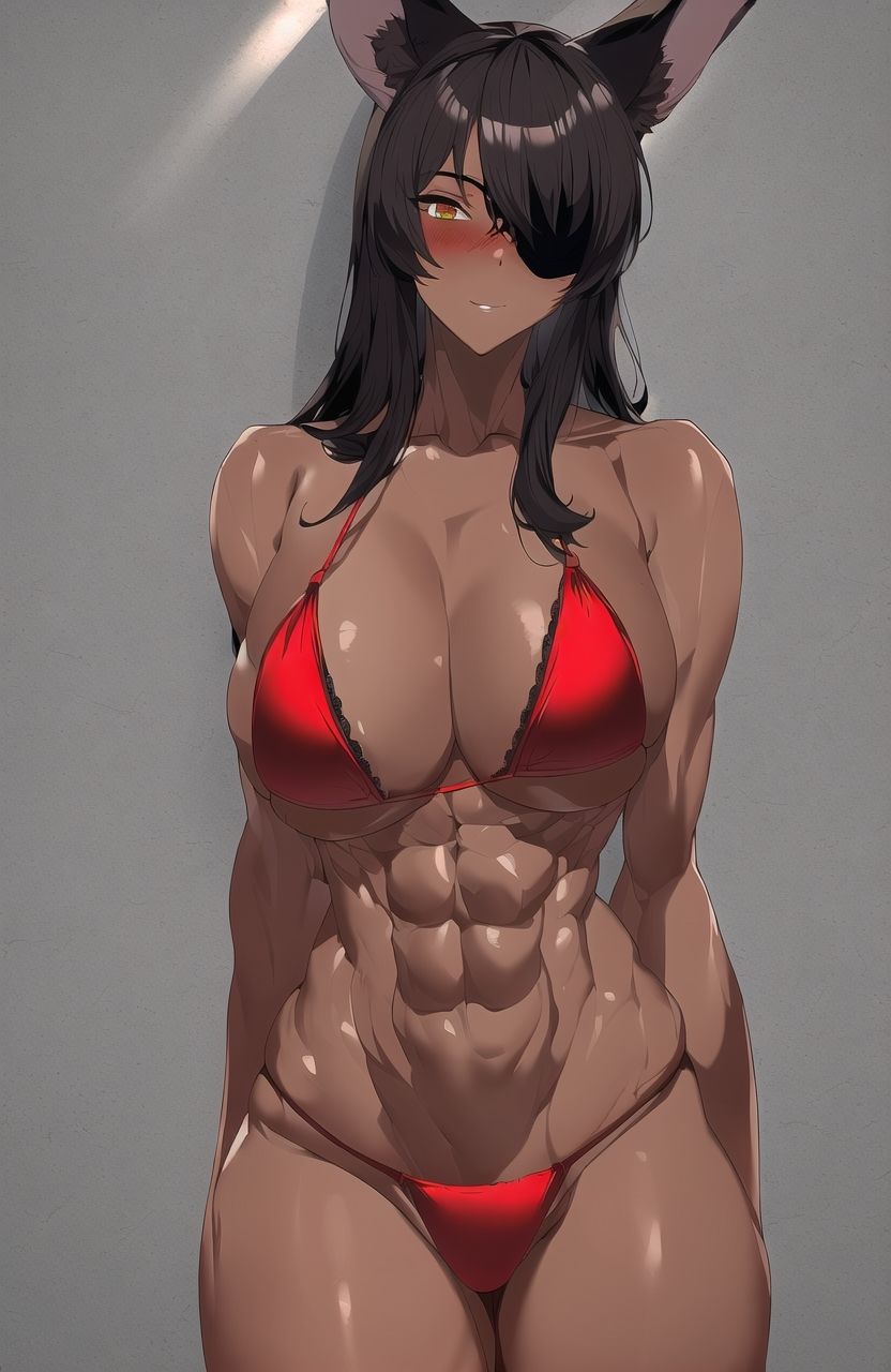 サンプル画像1:褐色ケモ耳娘のCG集 Vol.1(ぷっしーきゃっと) [d_277140]