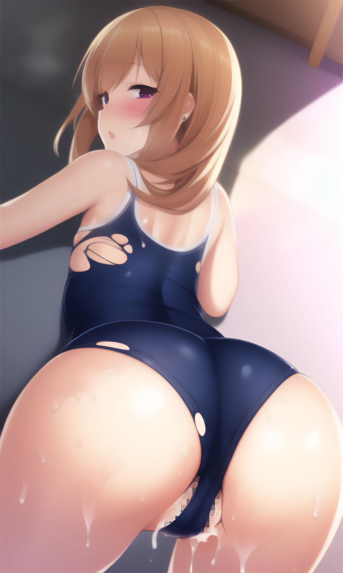 サンプル画像2:スク水破っていろいろヤっちゃいました ちっぱい編(Cista) [d_277274]