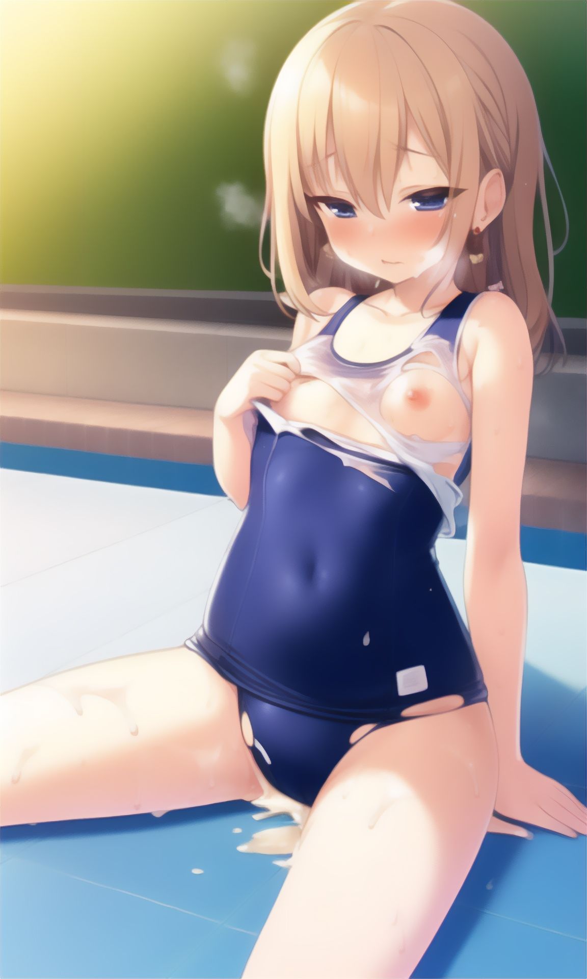 サンプル画像3:スク水破っていろいろヤっちゃいました ちっぱい編(Cista) [d_277274]