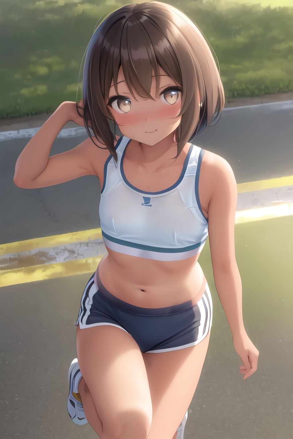 サンプル画像2:陸上女子の露出録(デジタルアート工房) [d_277493]