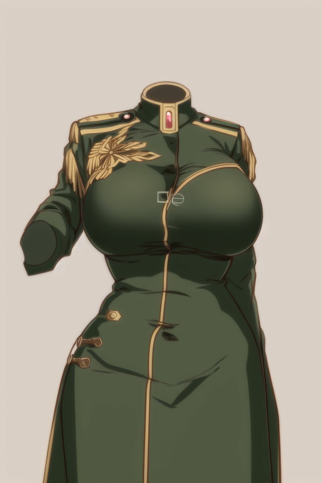 サンプル画像3:透明少女ー軍服編2-(まんすじラボ) [d_277537]